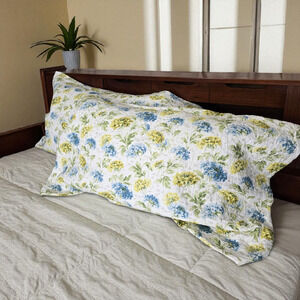Laura Ashley King Pillow Shams Floral Standard Cottagecore Country